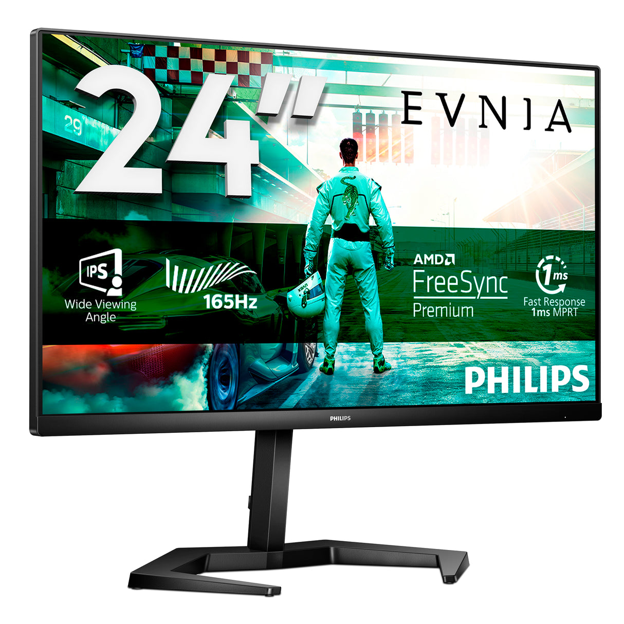Ecran 24" Philips Evnia 24M1N3200ZS Full HD 165Hz (Noir)