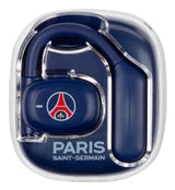 Écouteurs oreillette sport - Sans fil - Konix - PSG - Haut-parleurs 16,2 mm - Portée 10 m - Autonomie 12 h - Bluetooth 5.3 - Bleu