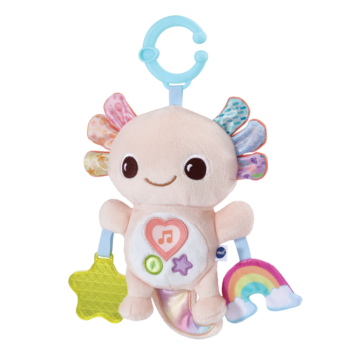 VTECH ELIOTT, BEBE AXOLOTL MUSICAL (BOUTEILLES PLASTIQUE RECYCLÉES)