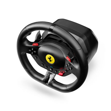 Volant + pédalier - Thrustmaster - T98-P Ferrari 296 GTB - Sans systeme audio - USB filaire - Noir