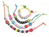 Création bracelets mini rose CLEMENTONI