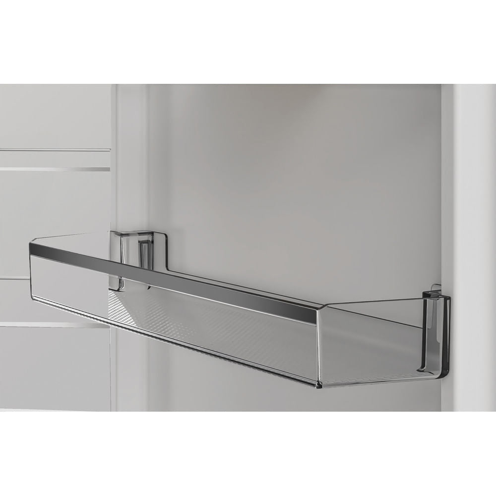 Réfrigérateur combiné - WHIRLPOOL - WHK26402XP4E - 355 L - Dual NoFrost - 6e sens - Porte bouteille - 203.5x59.5x66.3 - Inox