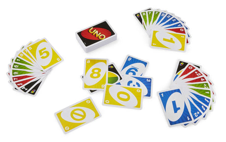 Uno Classique Clipstrip - Jeu de Cartes Famille - Avec cartes Joker personnalisables - Mattel Games - BGY49 - 7 ans et +