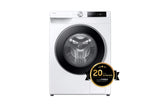 Lave-linge hublot SAMSUNG AI ecobubble™ WW11DG6B25LE - 11 kg - Digital Inverter - L60cm - 1400 trs/min - Classe A-10% - Blanc