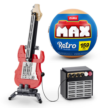 Capsule surprise - Jeu de construction - ZURU - Max Premium Retro S2 - Modele aléatoire - Des 8 ans
