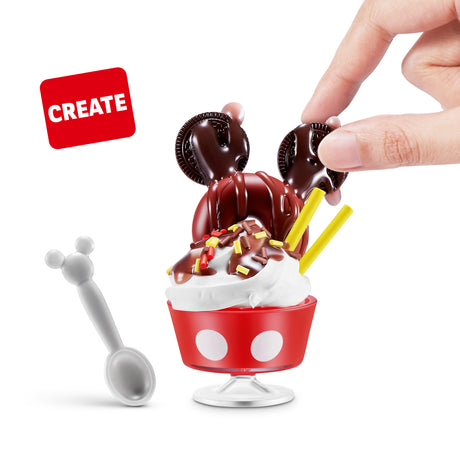 Capsule surprise - Figurine - ZURU - Mini Brands Create Disney Snacks - Modele aléatoire - Des 8 ans
