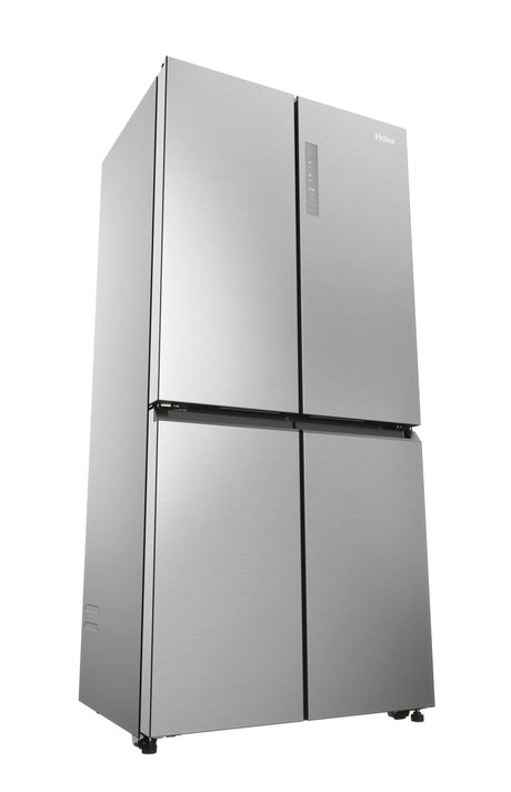 Réfrigérateur multi-portes - HAIER - HCR3818ENMM - Classe E - 467 L - 35 dB - 181,5 x 83,3 x 65 cm - Silver