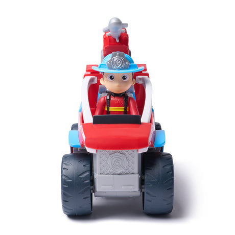 Paw Patrol -Figurine Ryder + véhicule - des 3 ans - Fire Rescue - La Pat'Patrouille