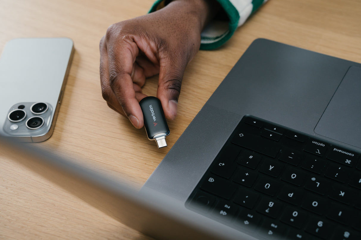Clé USB-C 3.2 Verbatim Plectra - 64Go (Noir)