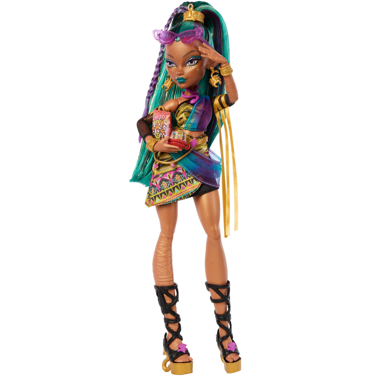 Monster High - Poupée Nefera De Nile - Avec Lavish et 7 accessoires - Monster High - JDR48