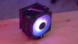 Ventilateur processeur Aerocool Rime 4 Dual RGB (Noir)