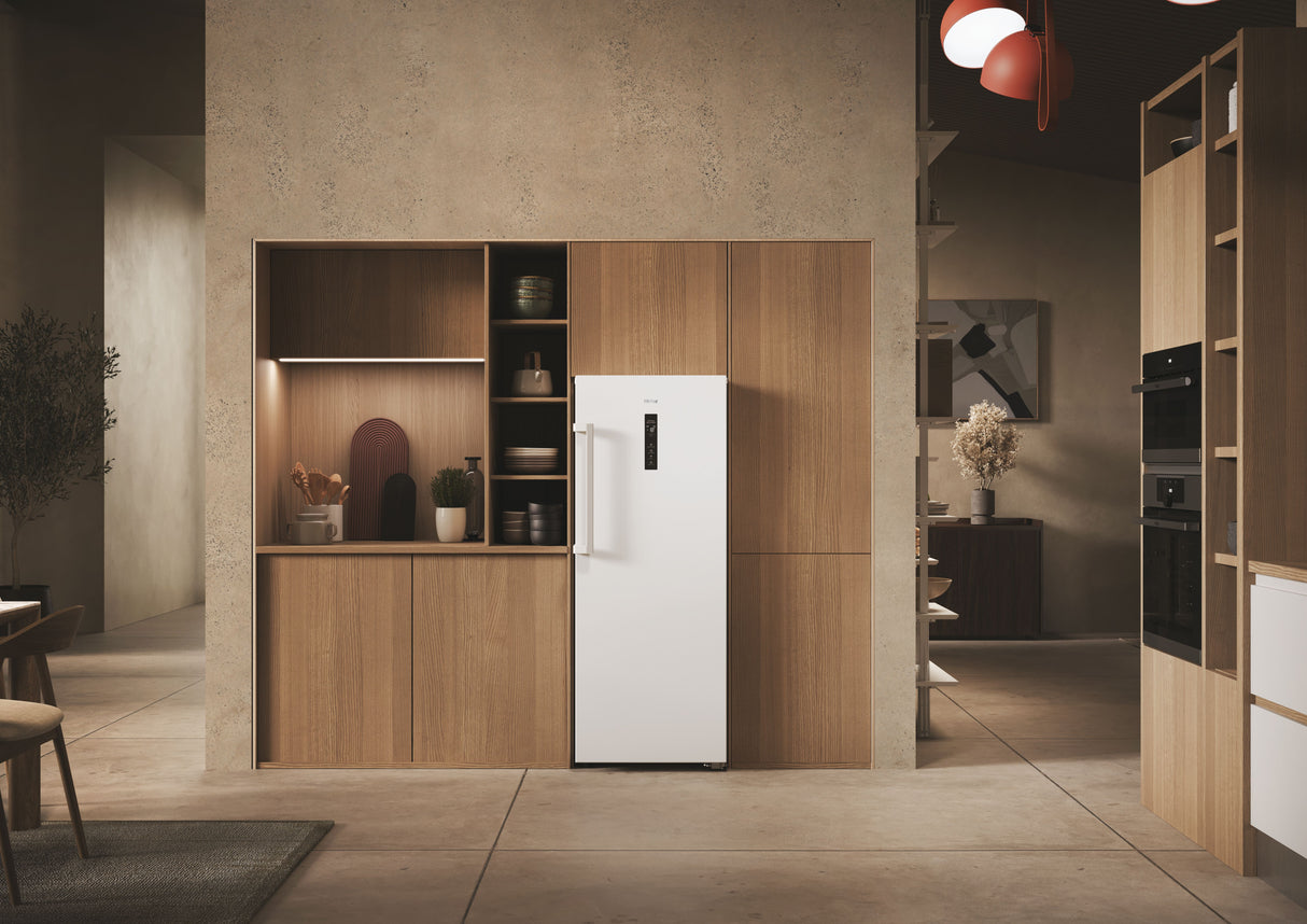 Congélateur Armoire HAIER 226L - H4F226WEH1 - Série 3 - Total No Frost - Connectivité -Classe E - Blanc