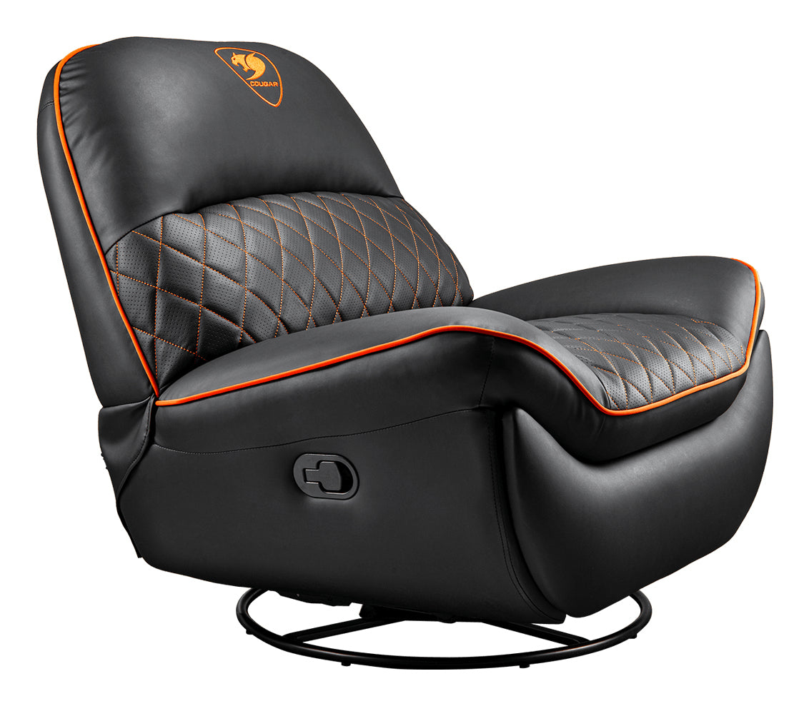Sofa Cougar Overlord (Noir/Orange)