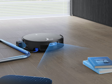 ECOVACS X11 PRO OMNI - Robot Aspirateur Laveur avec Blast - 19500 Pa - PowerBoost Ultra-Rapide - OZMO Roller 2.0 - ZeroTangle 3.0