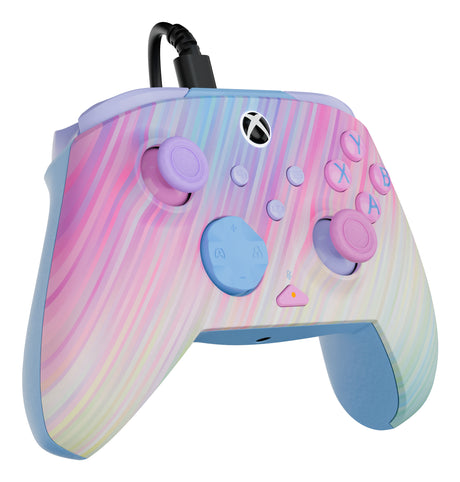 Manette filaire Turtle Beach Rematch Advanced Cotton Candy  Xbox Series XS, Xbox One et PC