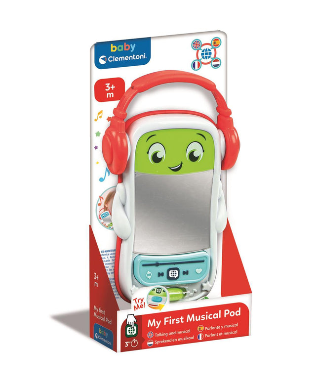 CLEMENTONI - Musical Pod - Mon premier téléphone parlant et musical
