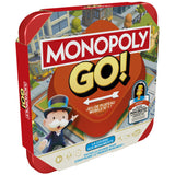 Monopoly GO!, Jeu de société, Jeu de plateau familial, Durée 15 min, Inspiré du jeu mobile, a partir de 8 ans