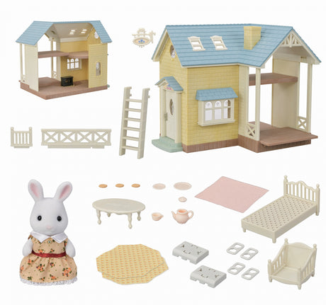Le cottage au toit bleu - Sylvanian Families - 5671