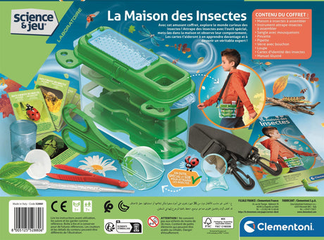 La maison des insectes - Clementoni - Science & Jeu - Jeux Scientifiques
