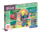 Puzzle Stitch 180 pieces Super, Pour enfants a partir de 3 ans, Theme dessins animés, CLEMENTONI