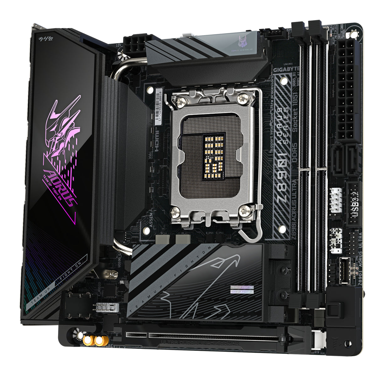 Carte mere - GIGABYTE - Z890I AORUS ULTRA - Format Mini-ITX - Chipset Intel Z890 - WiFi 7 intégré