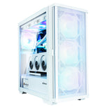Boitier Moyen Tour E-ATX Zalman Z10 Duo avec panneaux vitrés (Blanc)
