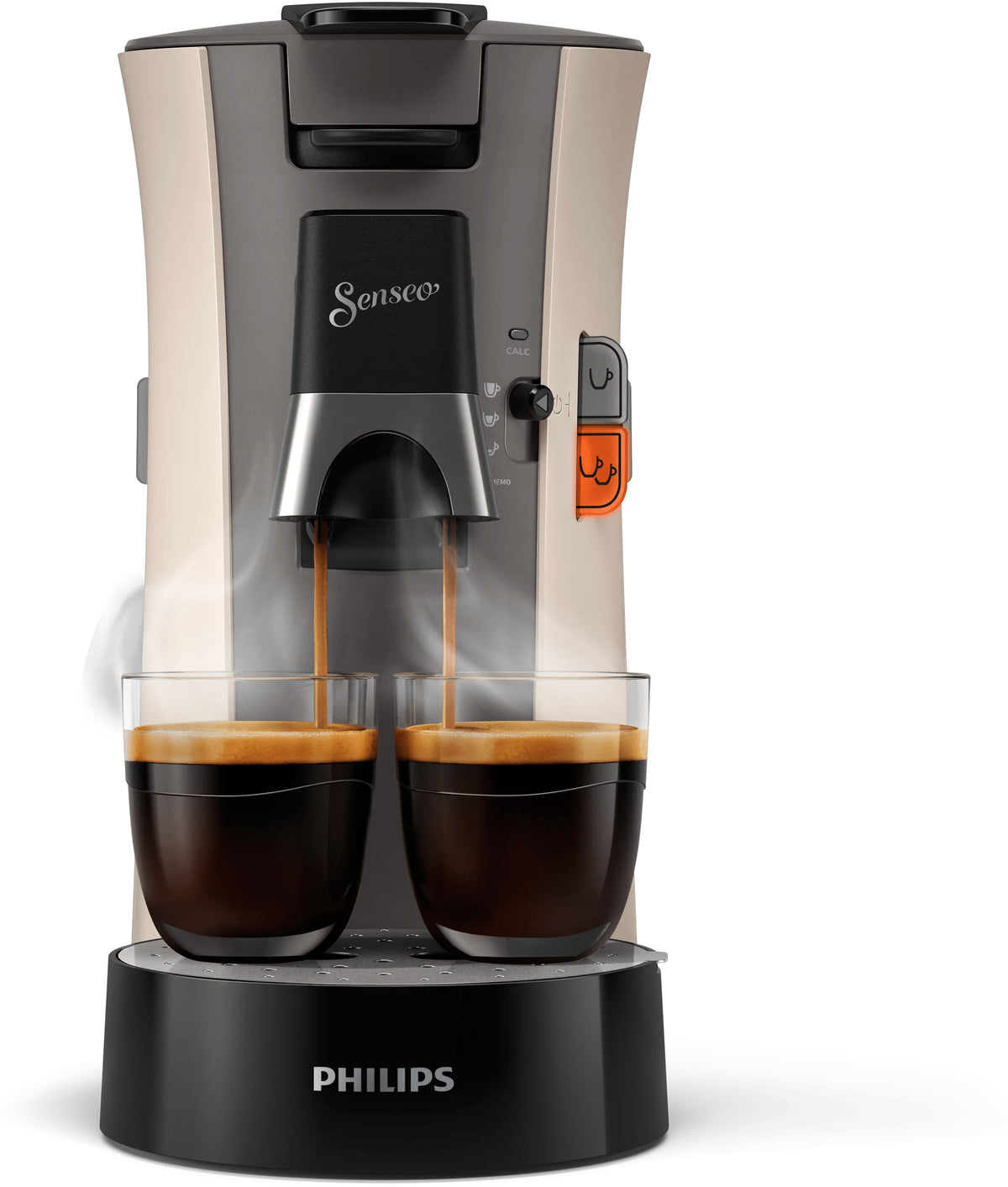 Cafetiere a dosette - PHILIPS - SENSEO - CSA240/31 - Select - Beige
