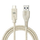C ble USB-C/USB A biosourcé avec 30% de matières recyclées - 2m - Packaging écoc