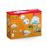 Figurines Famille pingouin sur la banquise, Schleich 42661 Wild Life, Pour enfant des 3 ans