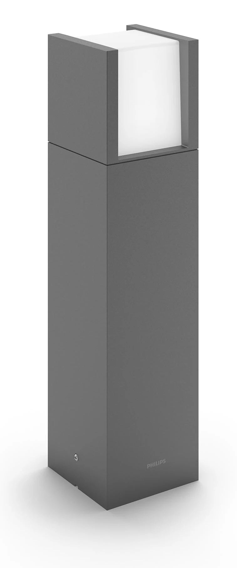 Lampe sur pied - PHILIPS - Arbour - 4000K - Anthracite - 1x6 W - IP44