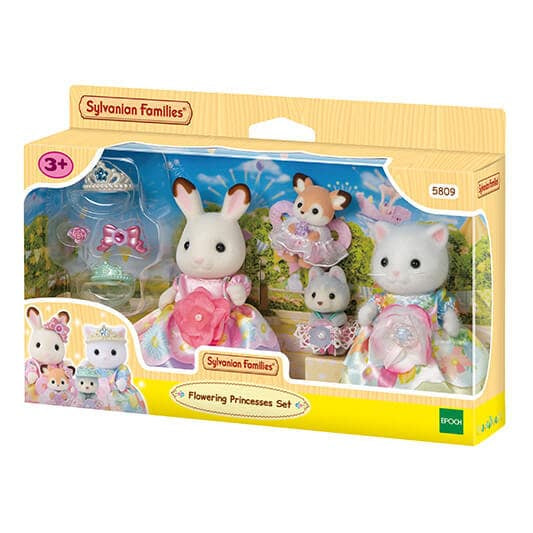 Les princesses en robes a fleurs - Sylvanian Families - 5809