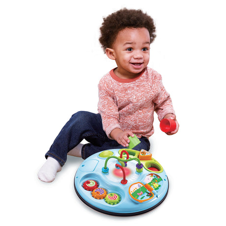 Table d'activités évolutive VTECH BABY - Nature - Jouet en bois certifié FSC - 9 mois a 4 ans