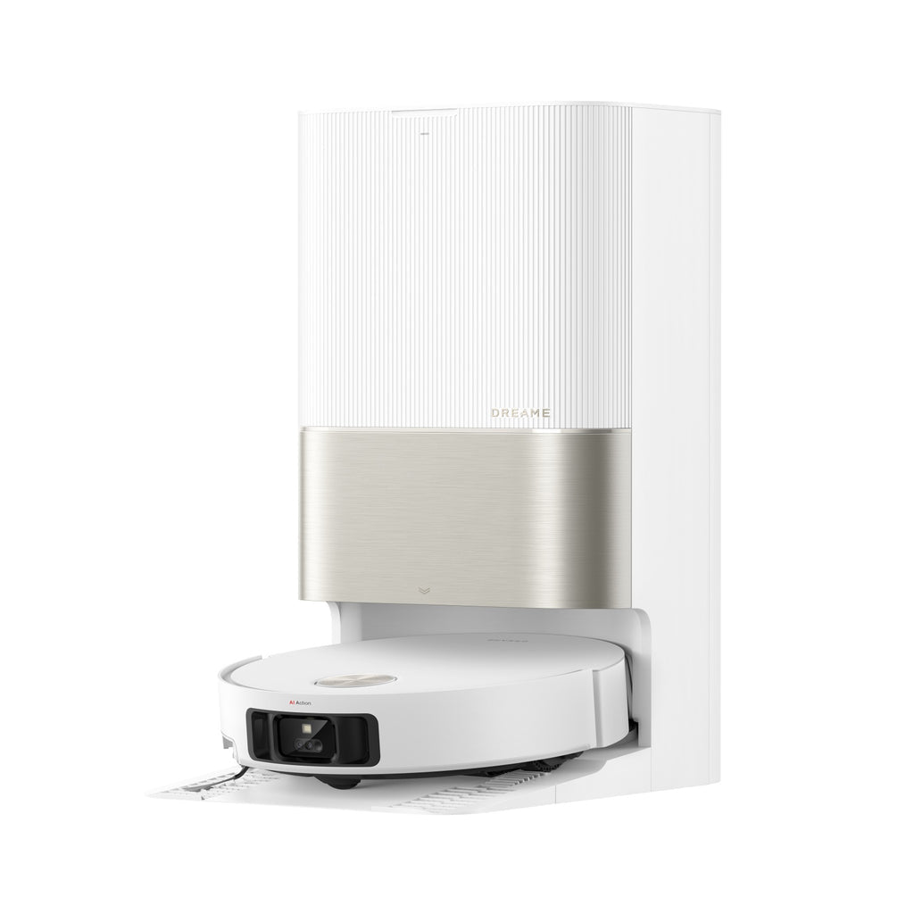 DREAME X50 Ultra Complete Robot Aspirateur avec Station - Evitement d'obstacles par IA et Navigation a 360 - Puissance 20 000 Pa