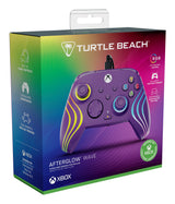 Manette de jeu - Xbox Series X|S, Xbox One et PC - Afterglow Wave - RGB - Filaire - Violet - TURTLE BEACH
