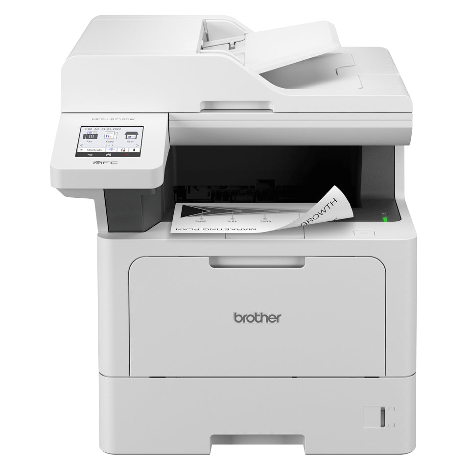 Imprimante Multifonction 4en1 Brother MFC-L5710DW Ethernet (Blanc)