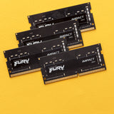 Barrette mémoire 8Go SODIMM DDR4 Kingston Fury Impact  3200Mhz (Noir)
