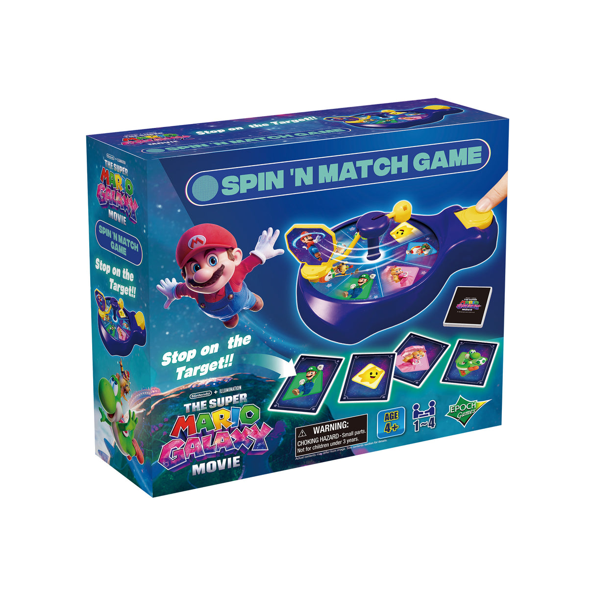 The Super Mario Bros. Movie 2 Spinning Galaxy - Jeu d'action et de réflexion - MARIO - 1 a 2 joueurs - Des 4 ans