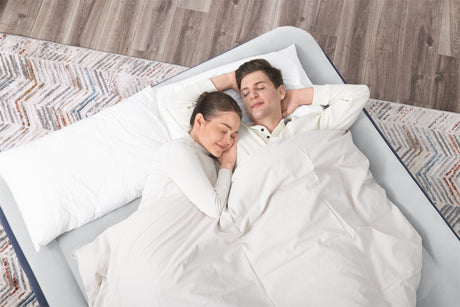 BESTWAY Bestway Lit gonflable 2 places TruLeisure pompe électrique intégrée 203x152x51cm