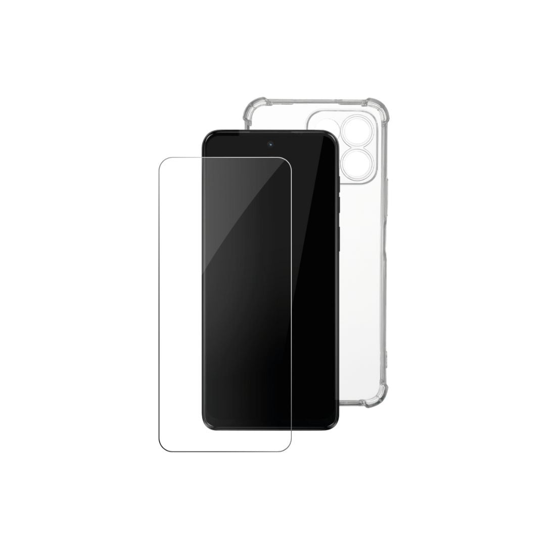 WE PACK verre trempé et coque de protection transparente HONOR X8