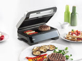 Grill - BRAUN - Sandwich Maker 5 SM5006 - 800 W - Inox / Noir