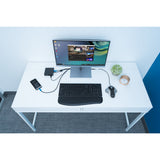 Kensington, Souris TrackBall ergonomique filaire pour PC, Mac, ambidextre, Gris