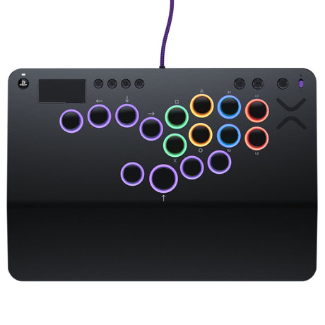 Manette de combat sans levier - Playstation - Victrix Pro KO Leverless Fight Stick - Gris