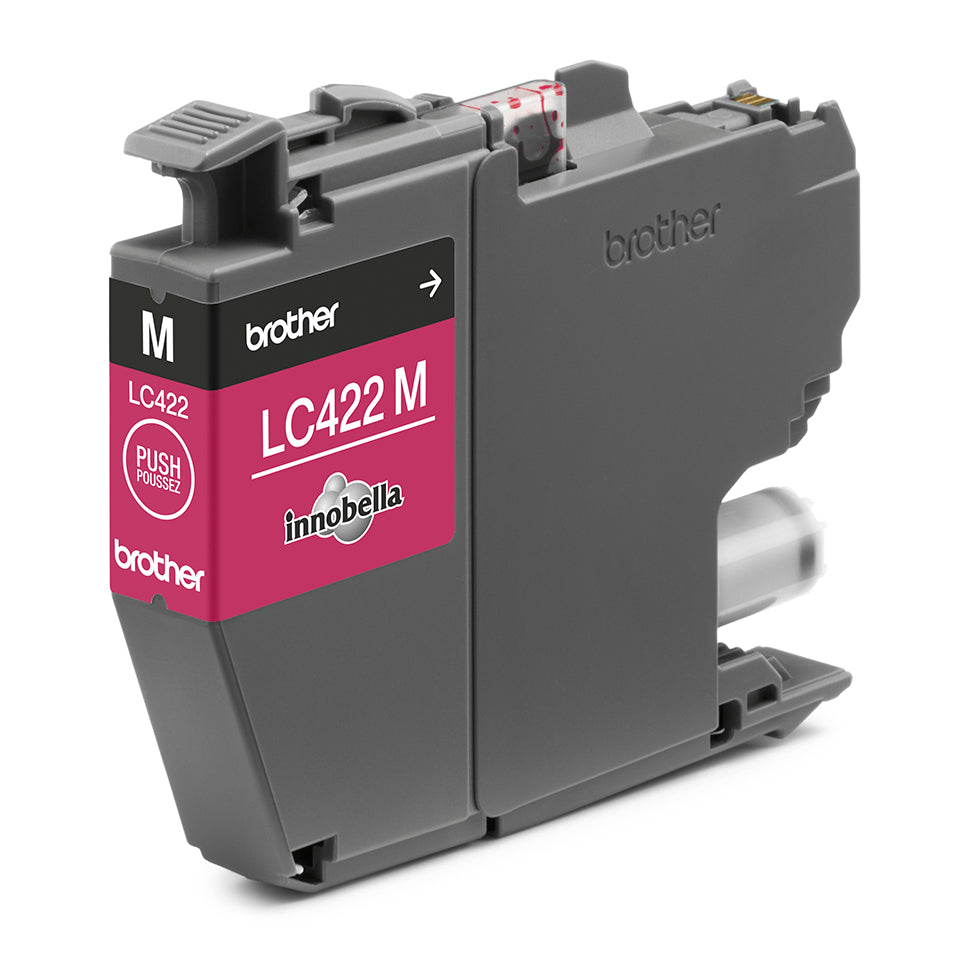 Cartouche LC422M - BROTHER - Magenta - 550 p - Pour Business Smart MFC-J5340DW, MFC-J5345DW, MFC-J5740DW, MFC-J6540DW et