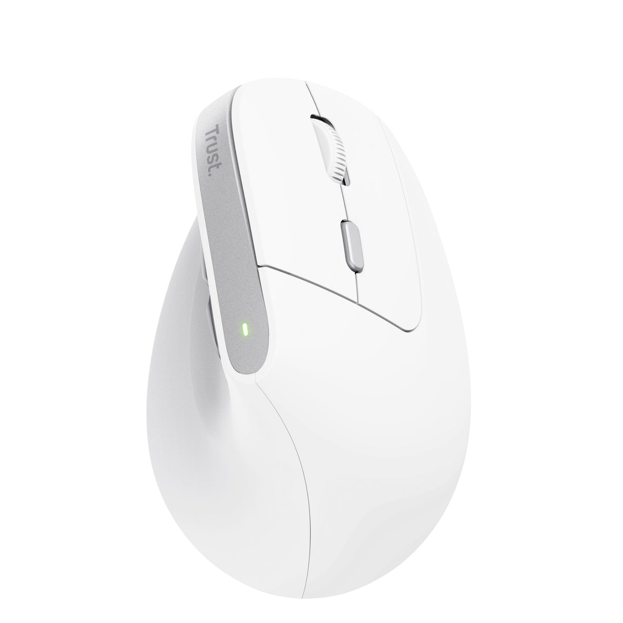 Souris sans fil ergonomique Trust Bayo II (Blanc)