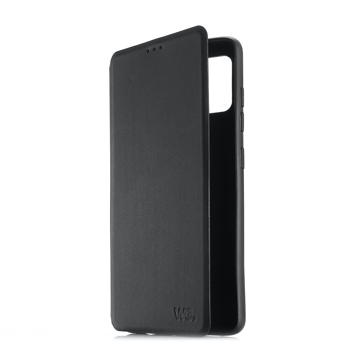 WE Etui folio CLASSIQUE SAMSUNG GALAXY A12 Noir