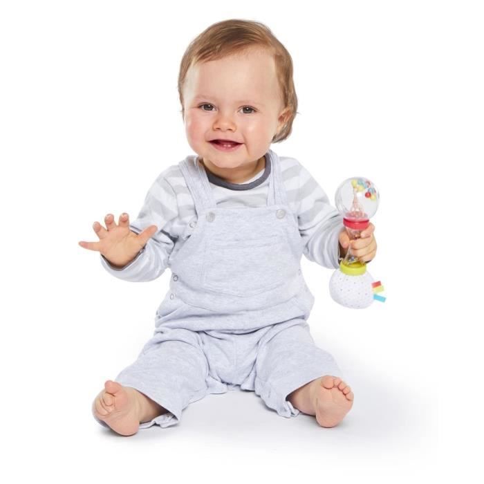 SOPHIE LA GIRAFE Hochet Double Matiere 'Soft Maracas'