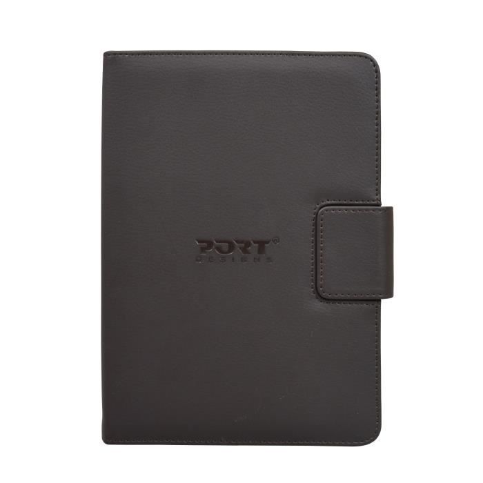 Housse Coque Etui pour Tablette universel 10' Noir - MASCAR - PORT DESIGNS