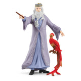 Figurine Dumbledore et Fumseck, Harry Potter, pour enfants des 6 ans, Schleich 42637 Harry Potter, Univers WIZARDING WORLD
