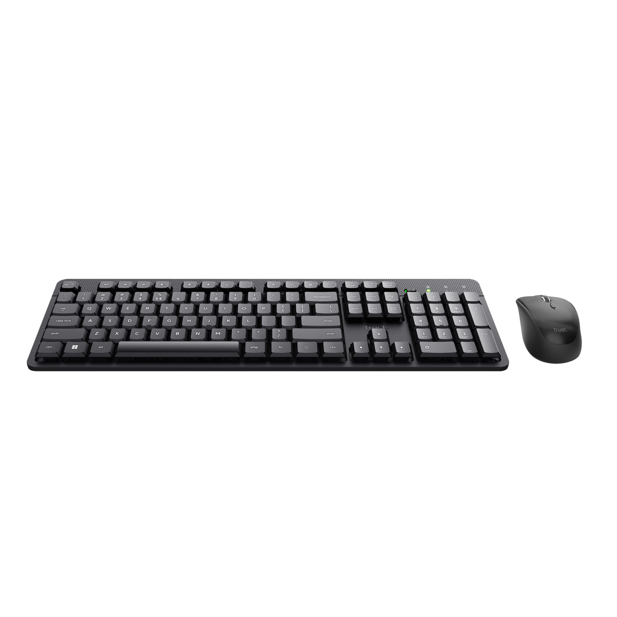 Pack 2en1 (Clavier/Souris) silencieux sans fil Trust Ody II (Noir)