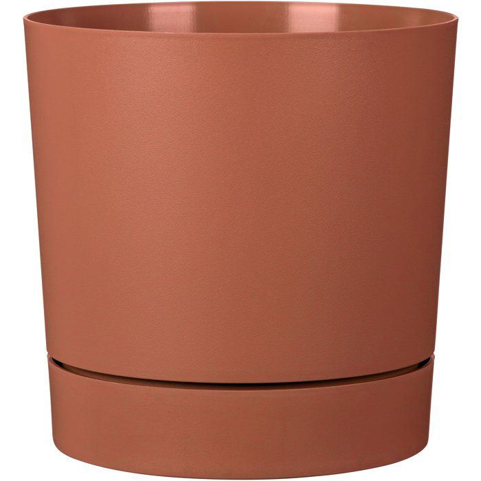 Pot de fleurs avec réserve rond - GARDEN ID - Plano - Ø 39 - 32 L - H 38 cm - Siena
